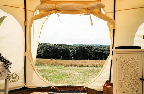Chacewater Alquiler De RV | Totally Luxury 4 Person Bell Tent 10 mins Surf/Sail/Swim Beaches