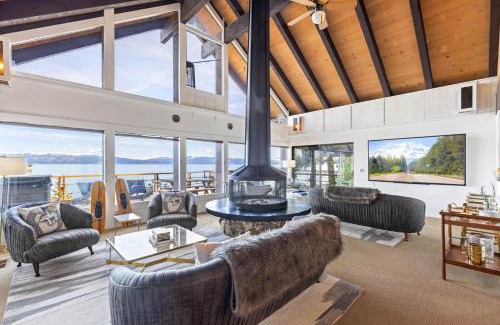 Tahoe Woods Casa | Towering Pines Lakefront - 3 BR w Hot Tub & Buoy