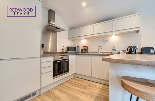 Basingstoke Apartamento | Town Centre APT + Netflix + FREE Wi-Fi &Near Shops