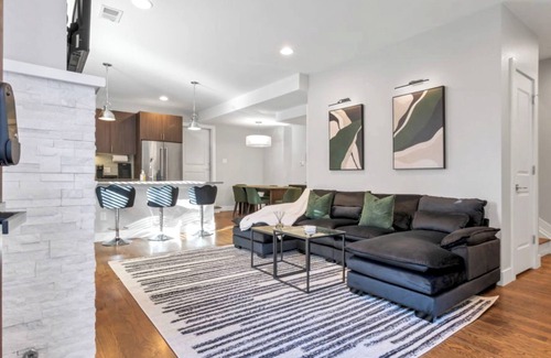 Congress Park Casa | Townhome with Movie and Game Room! Near Cherry Creek Sleeps 10
