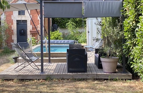 Perigueux Casa | Casa de pueblo con piscina