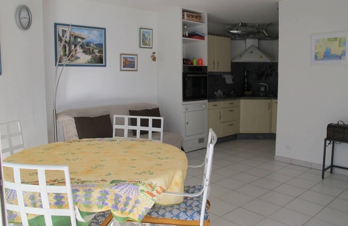 Agay Apartamento | Très beau 2 pièces climatisé, tout équipé avec vue mer et garage