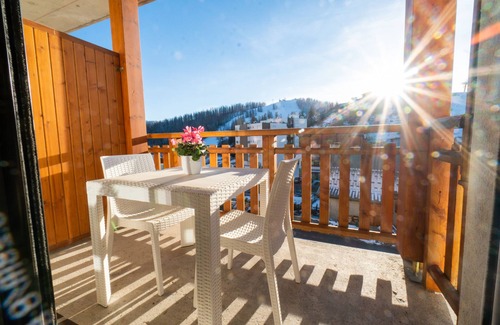 Valberg Apartamento | Apartamento con vista a la pista, 4 personas, 36m2, a 100 metros de las pistas