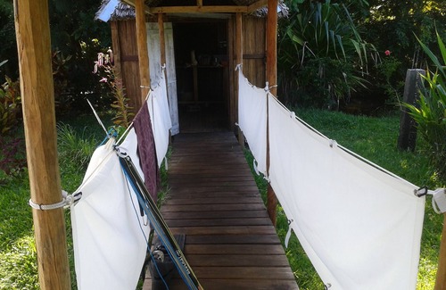 Nosy Boraha Casa | Palisandro Casa tradicional en la isla con esteras