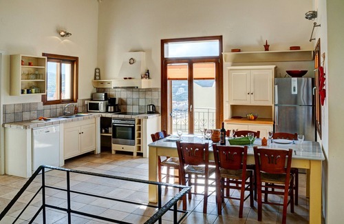 Plaka Villa | Traditional Pool Villa with Sea and Mountain View