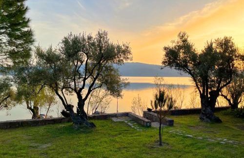 Mytilene Casa | Traditional Stone House in Seafront Olive Grove A