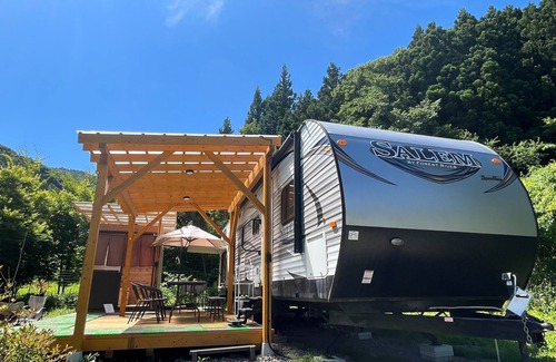 Fujikawaguchiko Alquiler De RV | Trailer House46 people plan / Minamitsuru District Yamanashi