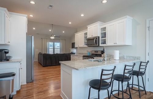 Morganton Casa | Trailside Escape on the Fonta Flora Trail and near Lake James!