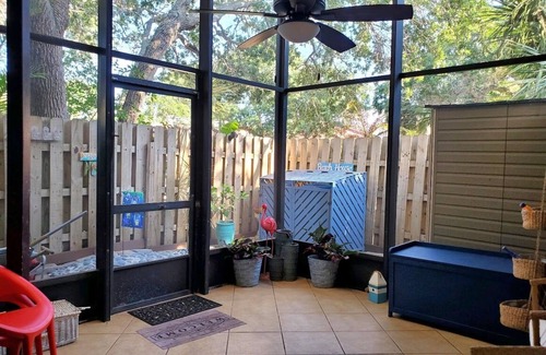 Ocean Woods Casa | Tranquil 2 Bd, 2BA Tropical Getaway just steps from the Beach on the Space Coast