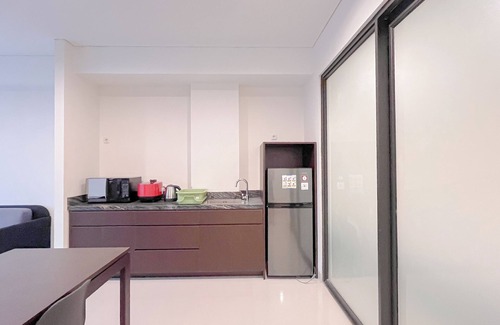 By Pass Ngurah Rai Apartamento | Tranquil 2BR (No Kitchen) Apartment at Skales Residence Nusa Dua Bali