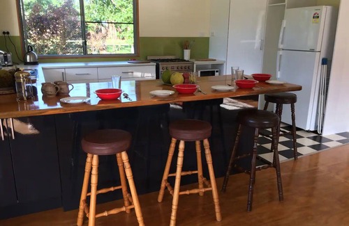 Mission Beach Cabaña | Tranquil, 3 bedroom cottage set on an organic tropical fruit farm!