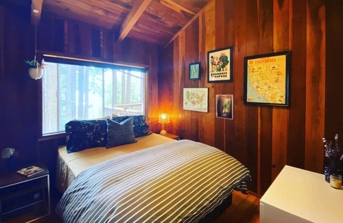 Cazadero Casa | Tranquil Designer Forest Retreat- hot tub, dog friendly, ocean view, sleeps 4