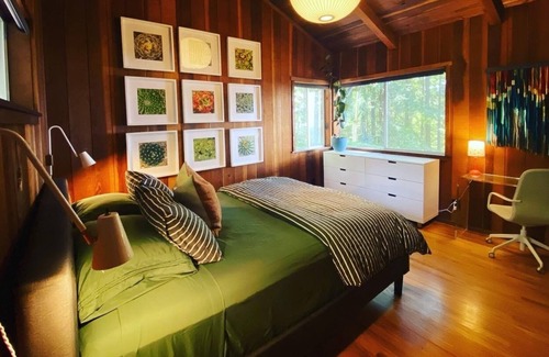 Cazadero Casa | Tranquil Designer Forest Retreat- hot tub, dog friendly, ocean view, sleeps 4