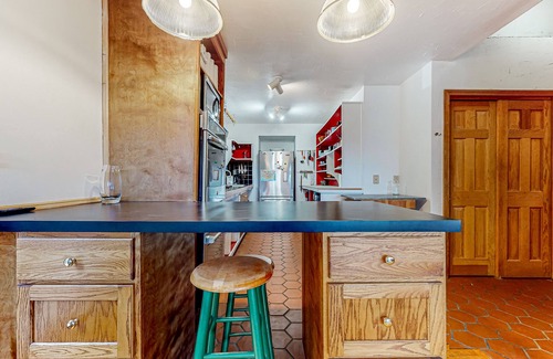 Pittsfield Casa | Tranquil dog-friendly retreat with generous deck, fitness area, & amazing views