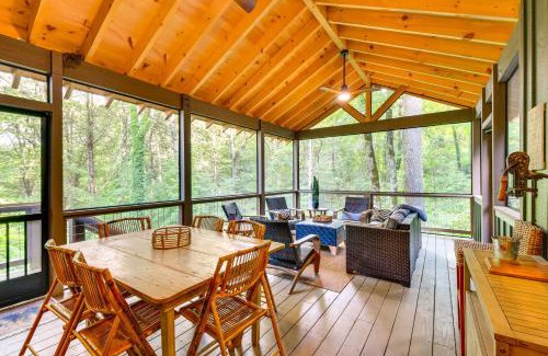 Mirror Lake Casa | Tranquil Highlands Cottage with Fire Pit and Stream!