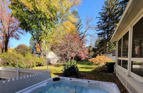 Claverack-Red Mills Casa | Tranquil Home w/ Pool, Secret Garden, Outdoor Space, Hot Tub-5 Min to Hudson