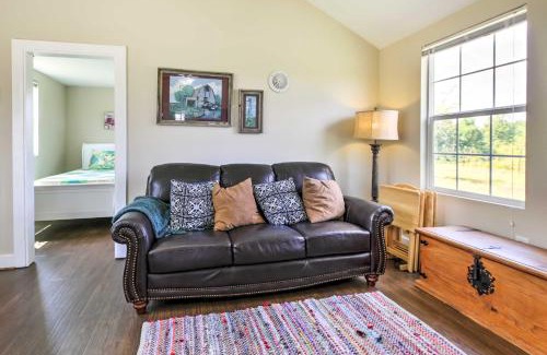 Waller Casa | Tranquil Plantersville Cabin Farm Animals On-Site