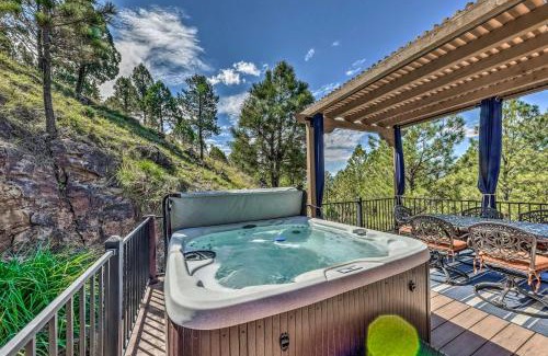 Ruidoso Casa | Tranquil Ruidoso Cabin with Private Hot Tub!