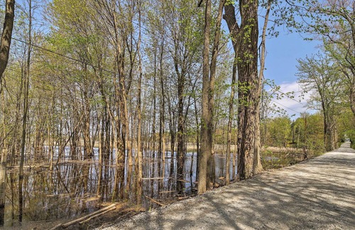 North Hero Apartamento | ¡Estudio tranquilo con playa privada en el lago Champlain!