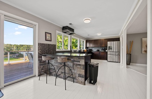 Jonesboro Casa | Tranquil Waters Lakehouse: Private Pool and Dock