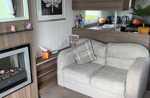 Winestead Cabina | Tranquil Waterside Lodge in Tunstall