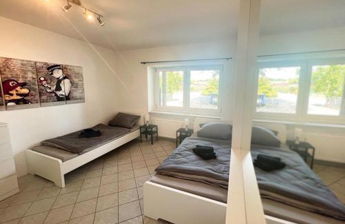 Trappenkamp Apartamento | Trappenkamp - Monteursunterkunft - Einzelbetten - gute Anbindung - Bettwäsche