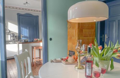 Ahlbeck Casa | traumHaff denkmalgeschützter Amalienhof Sauna, offener Kamin, Hund