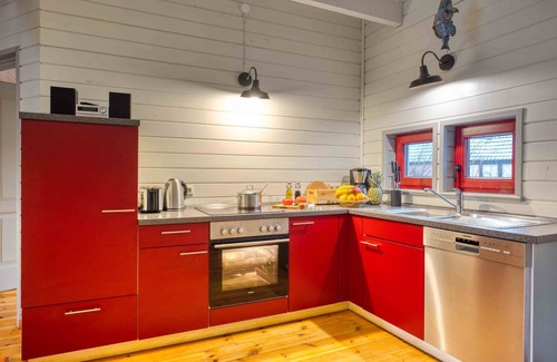Luckow Casa | TraumHaff® Sea Hideaway, diseño del mar Báltico, chimenea, sauna, perro, a 200 metros del agua