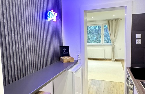 Ricklingen Apartamento | Traumhaftes City Apartment Kinoleinwand Wifi
