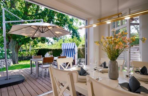Ostseebad Prerow Casa | Traumhaus Auri in Prerow Ostsee auf dem Darß mit Kamin und Sauna und Garten