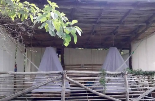 Arroyo Cruz Casa | Tree house Pergola Swimming pool at a virgin beach