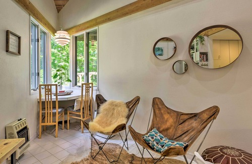 Robbinsville Apartamento | Tree-Lined Robbinsville Studio, Near Trails!