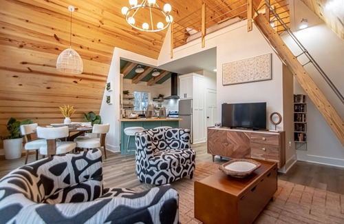 Saint Joe Chalet De Esquí | Tree Loft Rock Hot Tub Buffalo River