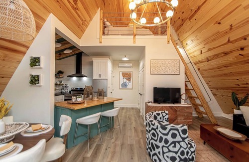 Saint Joe Chalet De Esquí | Tree Loft Rock Hot Tub Buffalo River