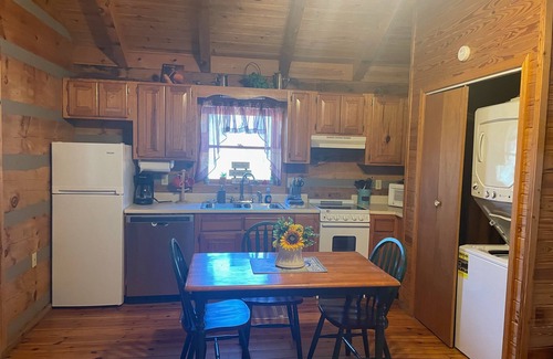 Walland Cabina | Treehouse River front with Mountain View-Wifi/Cable and Hot tub