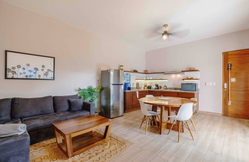 Colonos Cuzamil Apartamento | Treetop Cozumel + Adults Only Serviced Apt + Starlink Wifi + Free Bikes + Pool