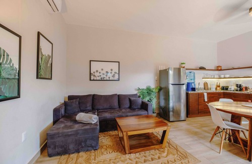 Colonos Cuzamil Apartamento | Treetop Cozumel + Adults Only Serviced Apt + Starlink Wifi + Free Bikes + Pool