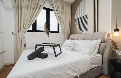 Taman Pertama Apartamento | Trendy 3BR MVertica Near MRT by RumaBnB