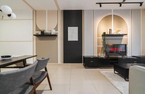 Taman Pertama Apartamento | Trendy 3BR MVertica Near MRT by RumaBnB