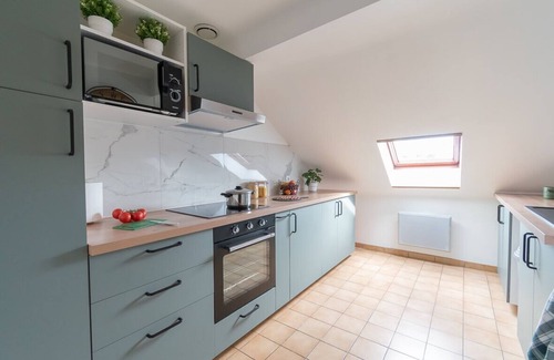 Puttelange-aux-Lacs Apartamento | Trendy Green Apartment