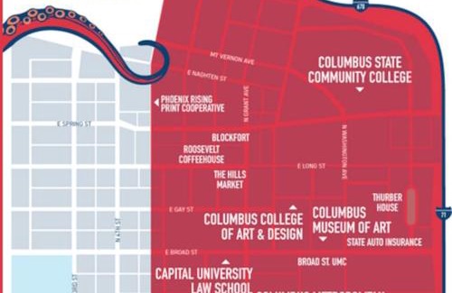 Downtown Columbus Apartamento | Trendy Loft Escape with Pool Table Bring Your Pets