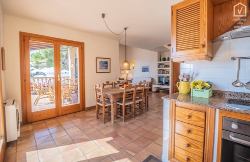 Alcanada Chalet De Esquí | Tres Pinos para 6 con piscina en Alcanada / Alcudia