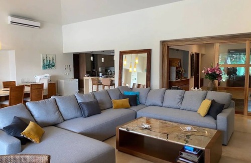 Área del bulevar Barra Vieja Villa | Tres Vidas Villa completa pet friendly