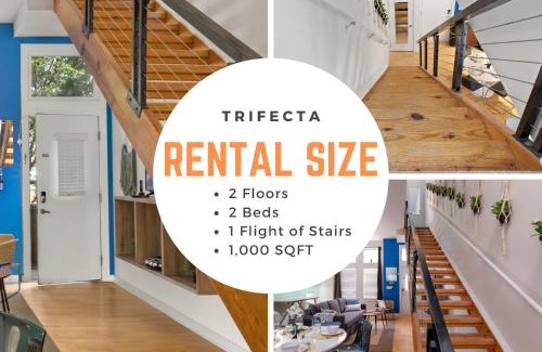 First Ward Apartamento | Trifecta 10 Min Walk to Epicentre Superhost