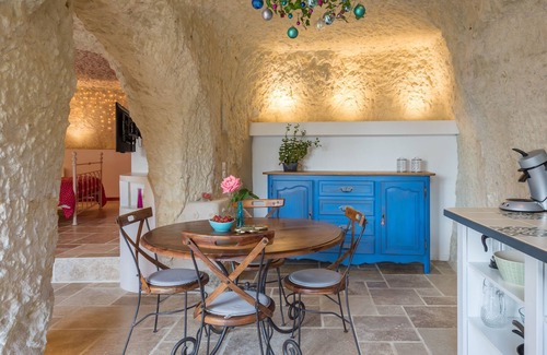 Noizay Cabaña | Alojamiento troglodita en Touraine: encanto e inusual