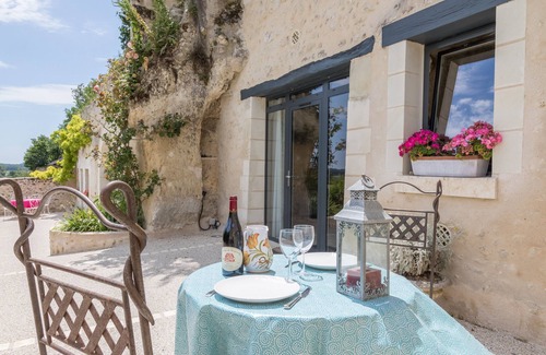 Noizay Cabaña | Alojamiento troglodita en Touraine: encanto e inusual
