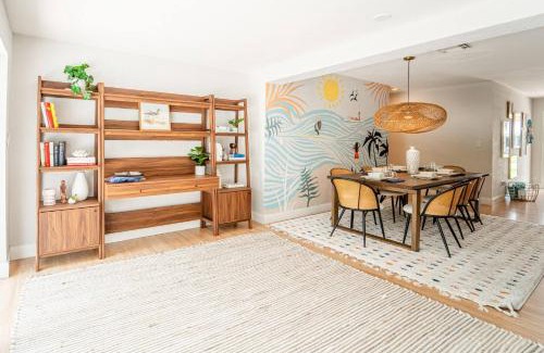 Garden Isles Casa | Tropical 4Bd Villa w Pool, Games & BBQ by Beach