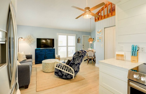 Hobe Sound Cabaña | Tropical Hobe Sound Cottage - 1 milla de la playa!