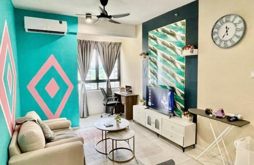 Kuala Pilah District Apartamento | Tropical Home1BedRoomHorizonSuitesSunsuriaCitySepang KLIAWi-lFiNetflixFree Parking