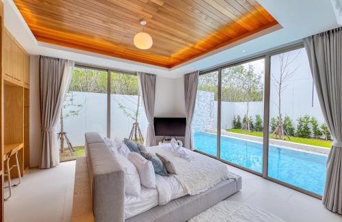 Si Sunthon Villa | Tropical Living in Private Pool 3BR Villa in New Residence LuxPride 4 L9